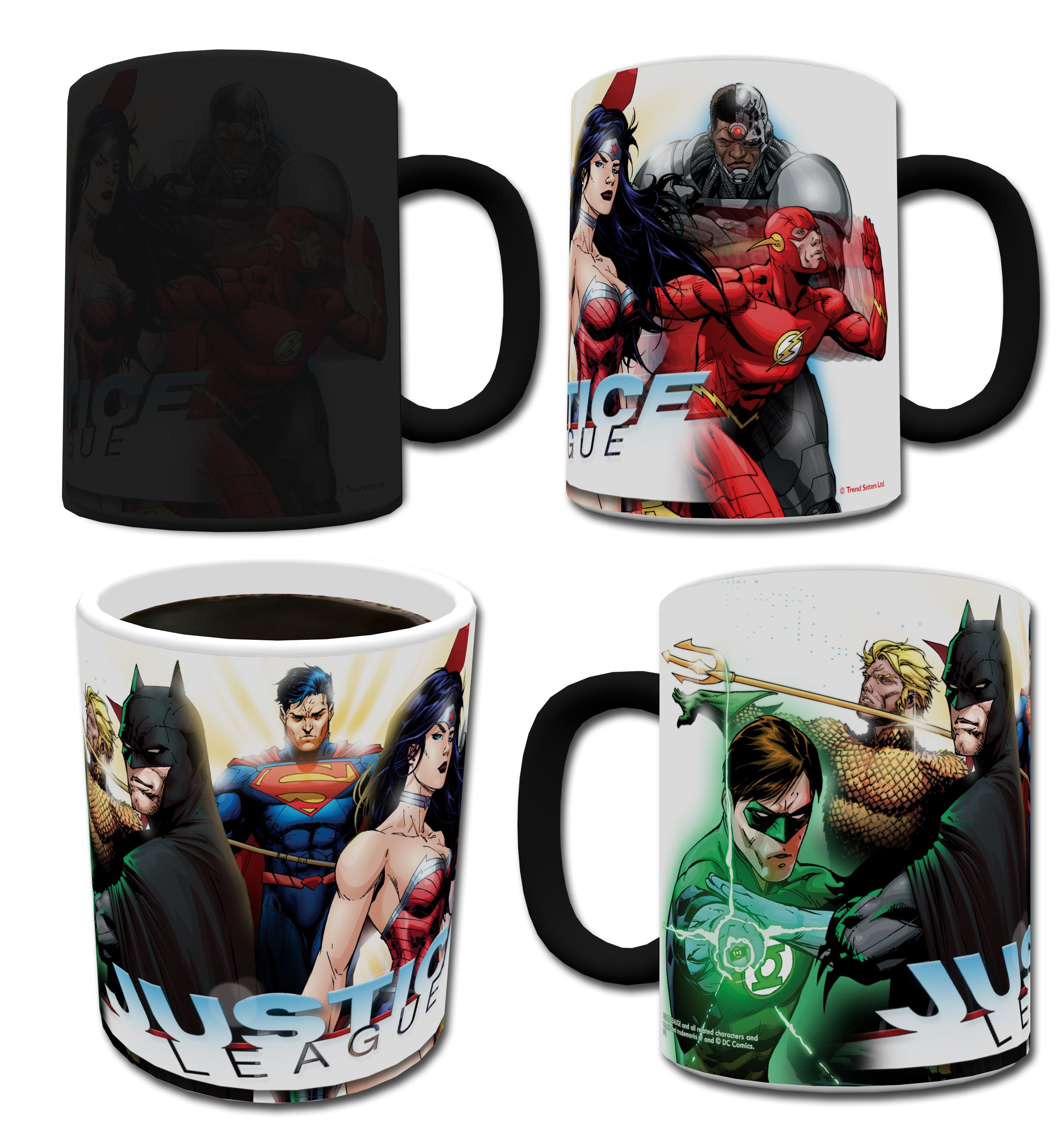 DC Comics (Justice League - New 52) Morphing Mugs® Heat-Sensitive Mug MMUG023
